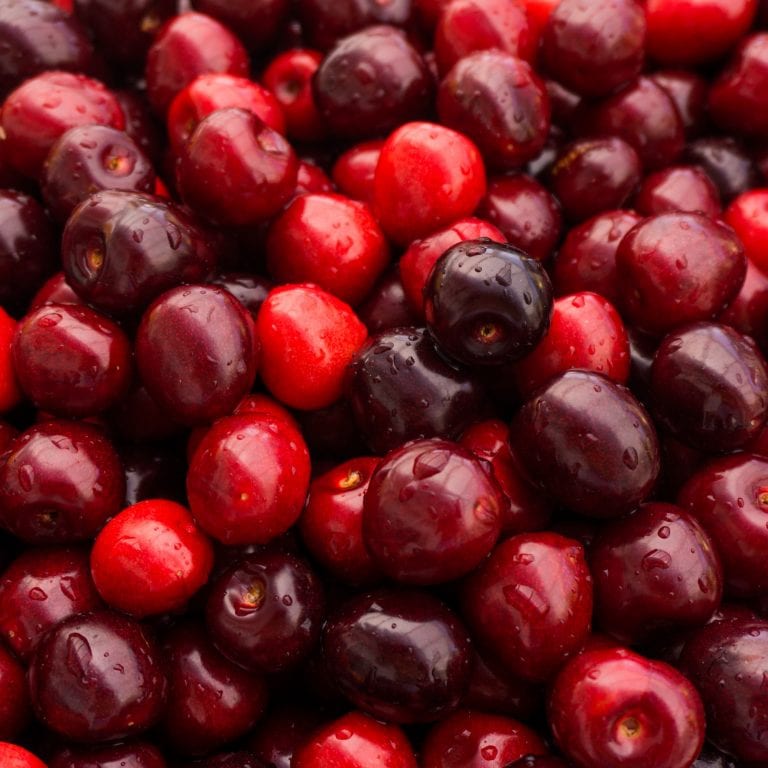 Sweet cherry. cherry background